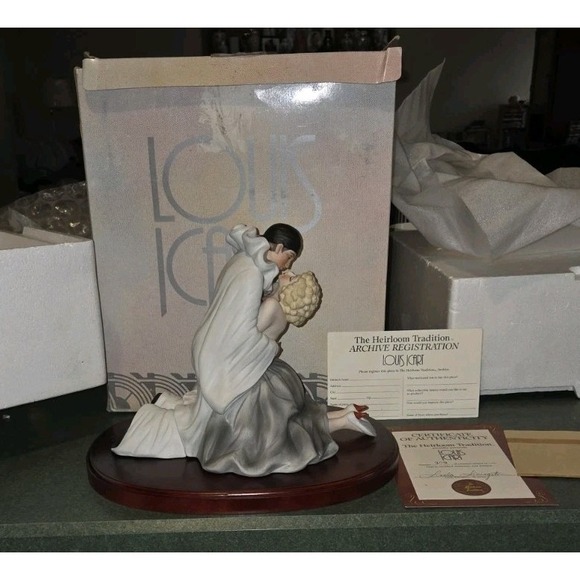 Louis Icart L'Etriente 1926 Figurine Heirloom Tradition #309/2500 w Cert - Picture 3 of 16